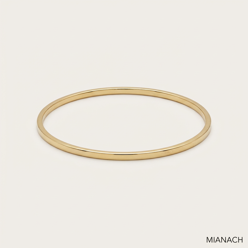 Minimal İnce Gold Bileklik