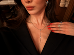 Gold Vintage Yonca Sarkaç Kolye